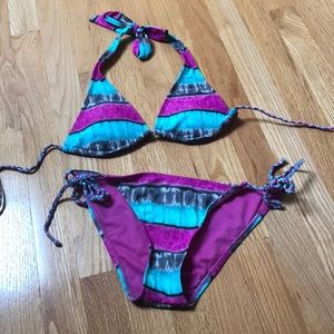 Tie Dye Bikini full coverage